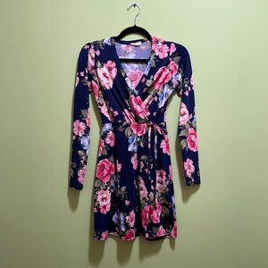 Long sleeved floral dress from Ross. Size S
